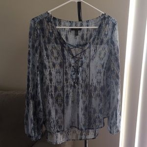 long sleeve dress blouse